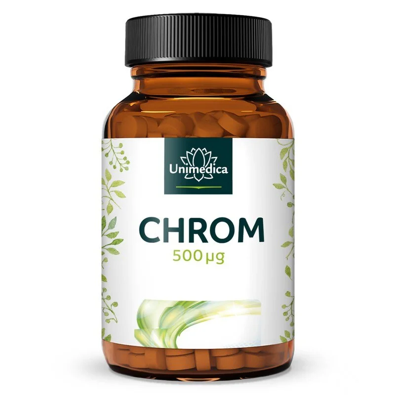 Chrom - 500 µg pro Tagesdosis (1 Tablette) - 180 Tabletten