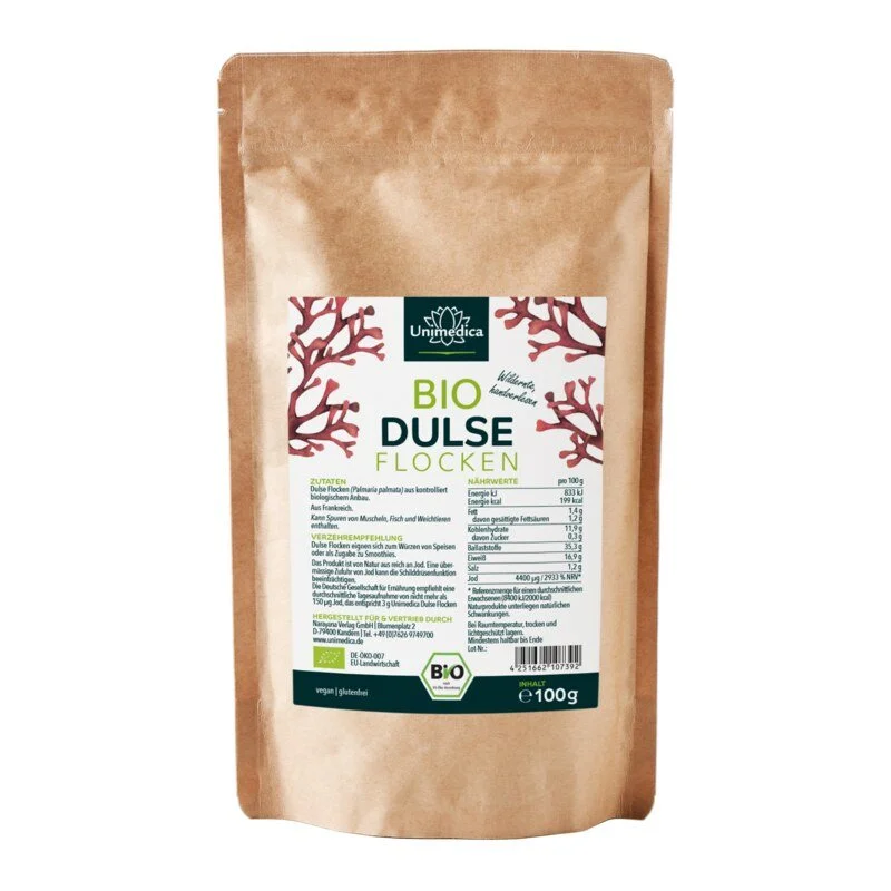 Bio Dulse Flocken - Premiumqualität aus Frankreich - 100 g