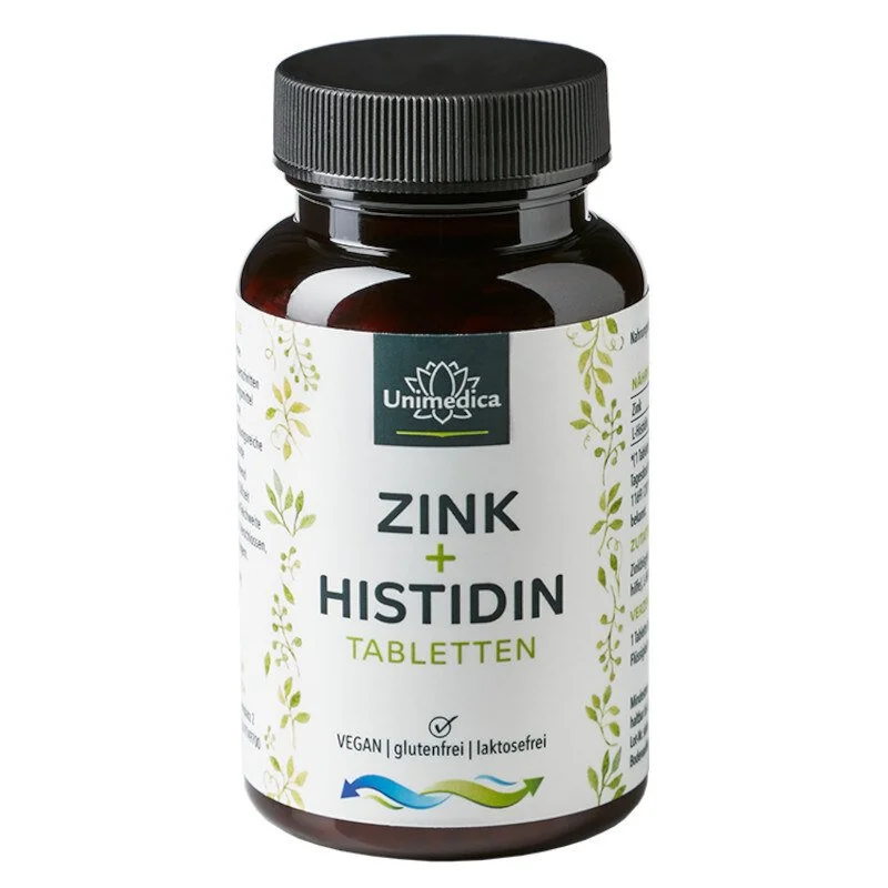 Zink+Histidin - 400 Tabletten je 25 mg pro Tagesdosis