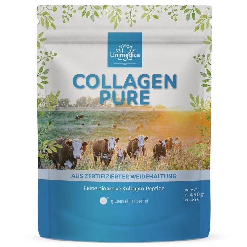 Collagen Pure - Kollagenprotein - aus zertifizierter Weidehaltung - 450 g Pulver