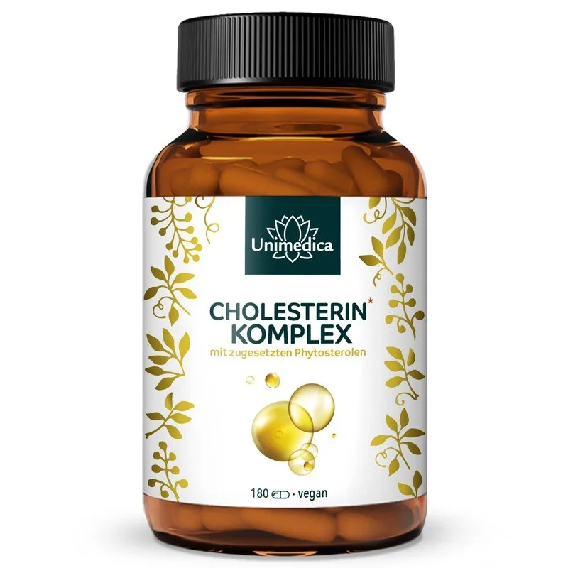 Cholesterin* Komplex - mit 40,56 % Phytosterolen - 180 Kapseln