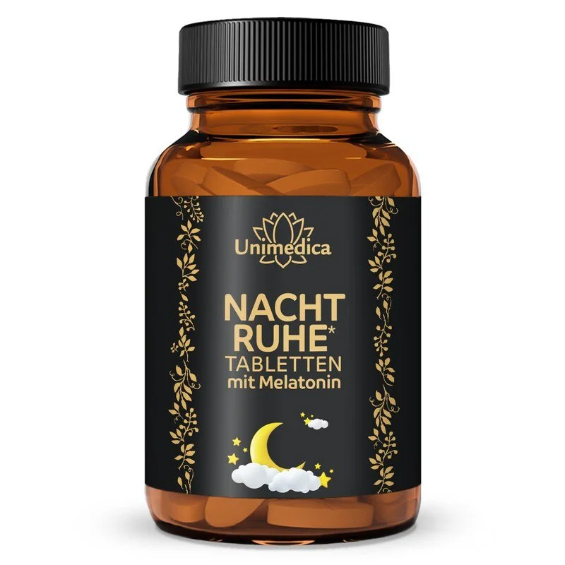 Nachtruhe Tabletten mit Melatonin - 180 Tabletten
