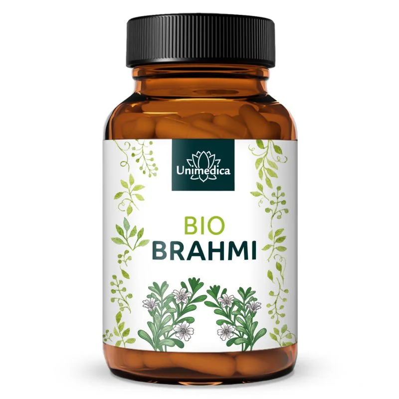 Bio Brahmi - 1.000 mg pro Tagesdosis (2 Kapseln) - 150 Kapseln