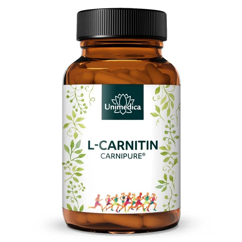 L-Carnitin (Carnipure®) - 2.000 mg pro Tagesdosis (4 Kapseln) - 120 Kapseln