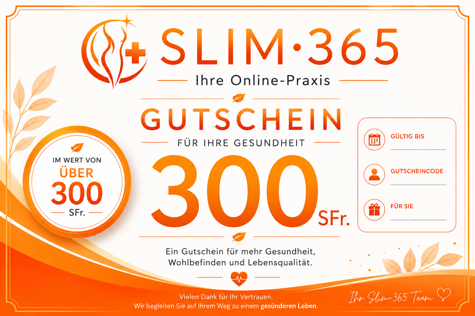 Gutschein neuer Weg