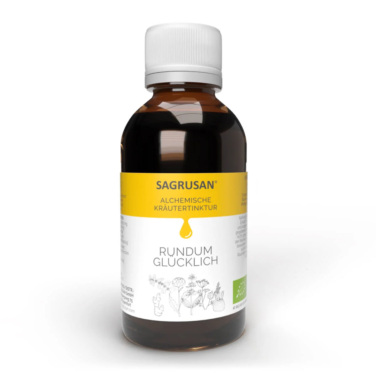 Rundum glücklich Tinktur 100ml, Bio