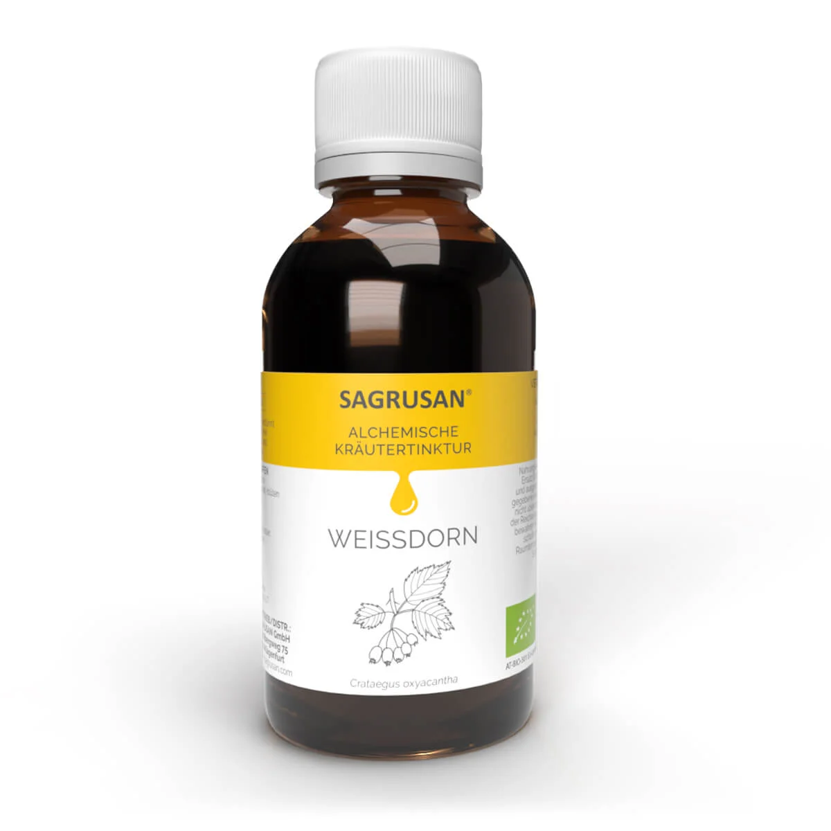 Weißdorn Tinktur 100 ml, BIO