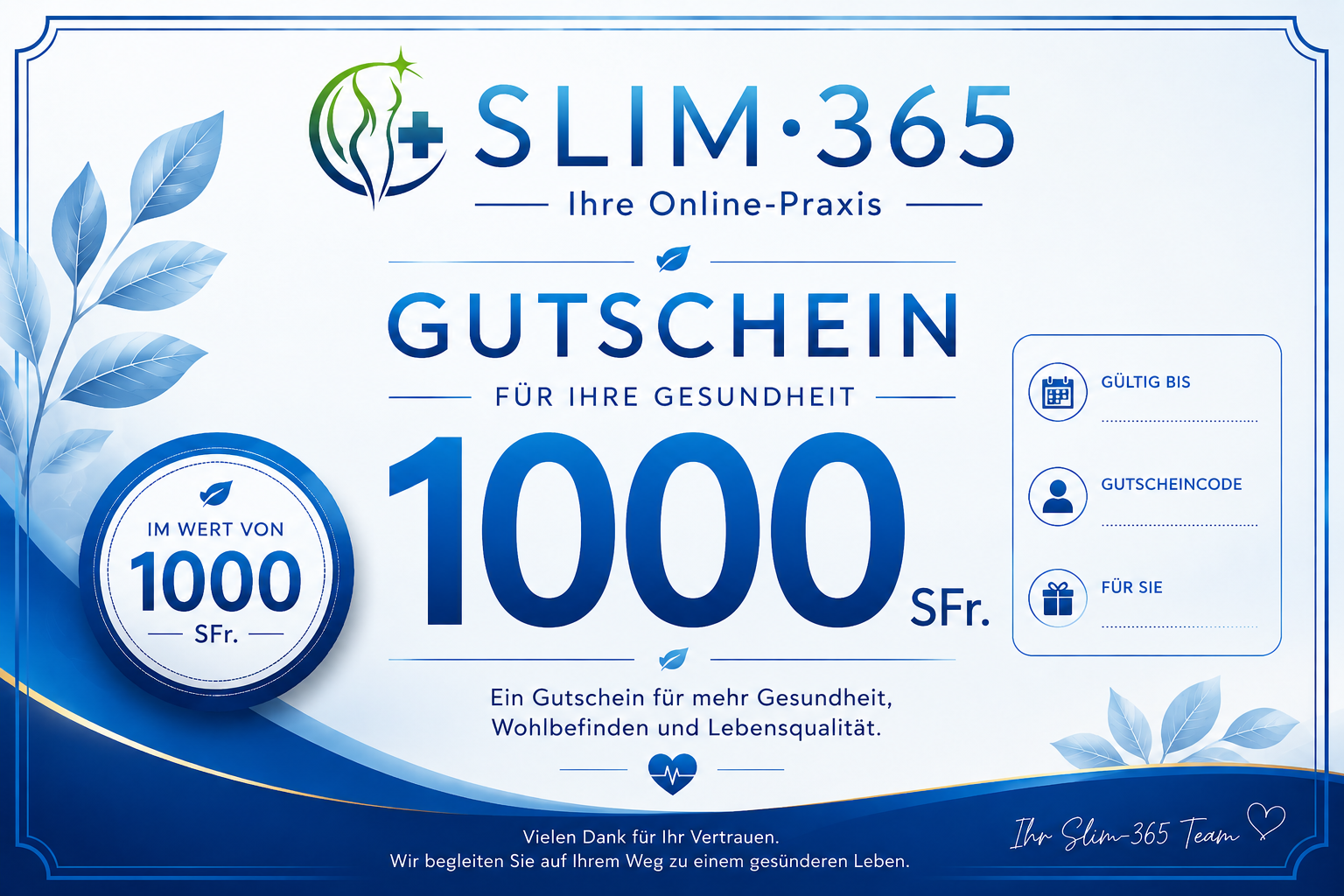 Gutschein Wohlfühlzeit
