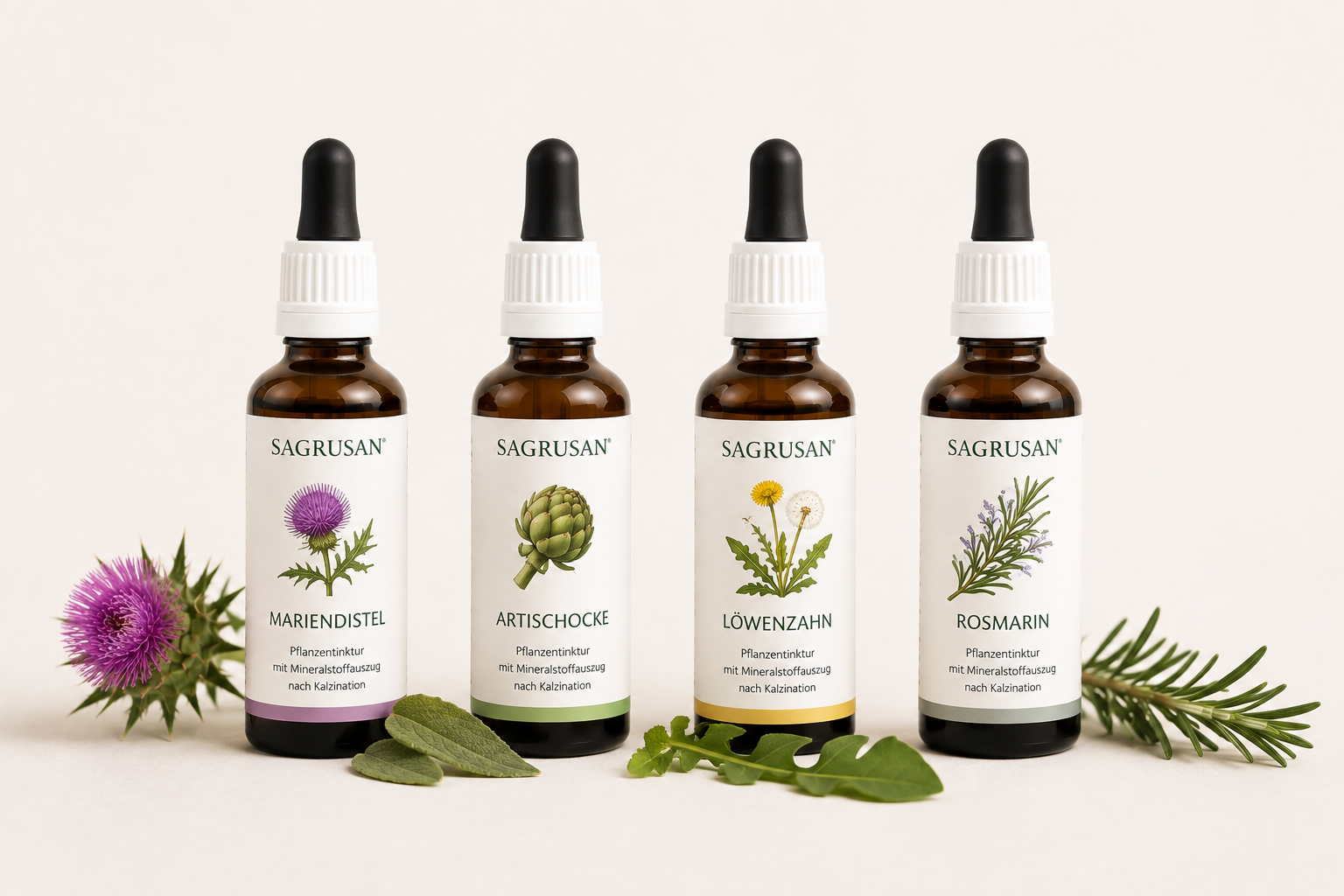 Leber und Regeneration – SAGRUSAN Pflanzenpaket