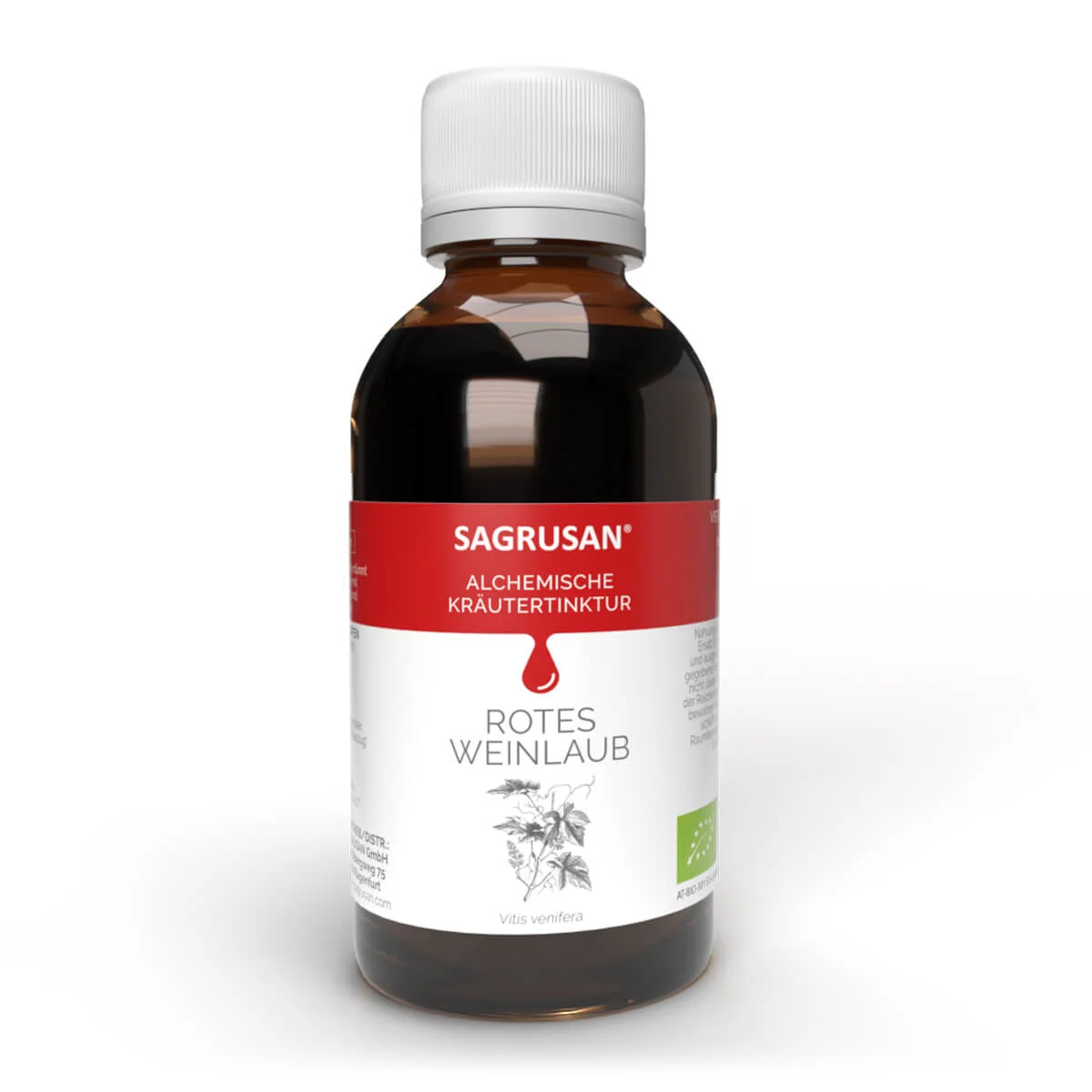 Rotes-Weinlaub Tinktur 100ml, Bio