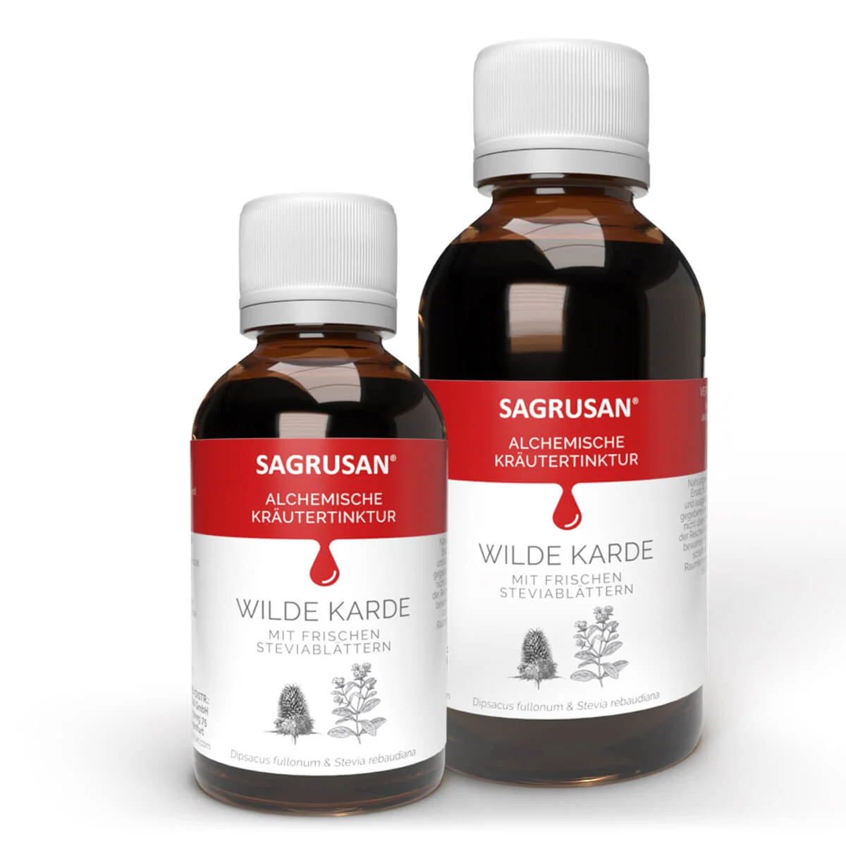 Wilde-Karde mit frischen Steviablättern 50ml