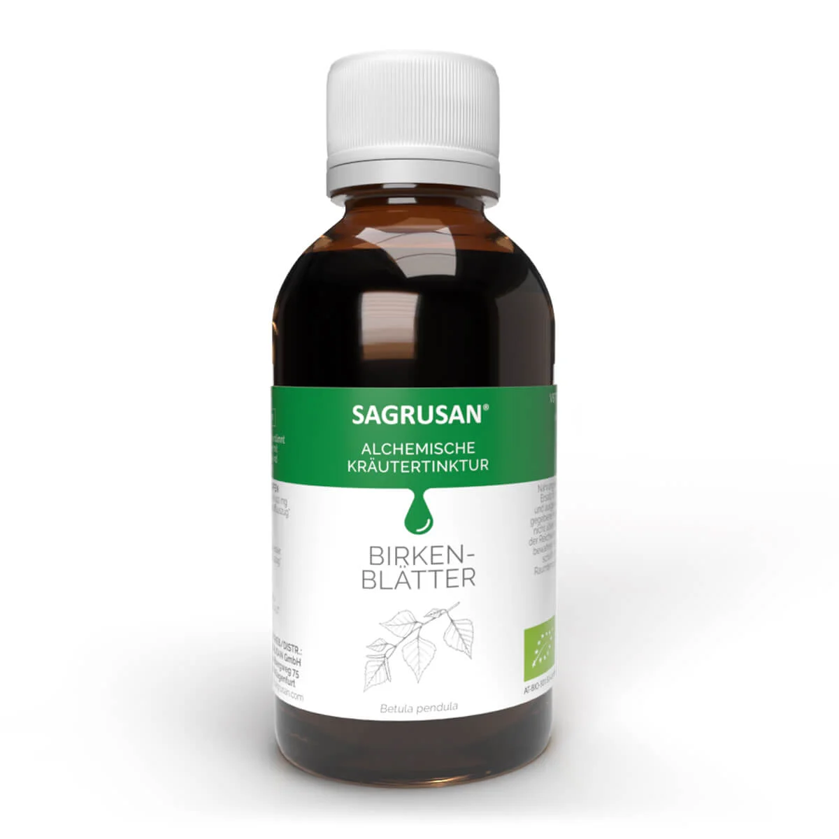 Birkenblätter Tinktur 100ml, Bio